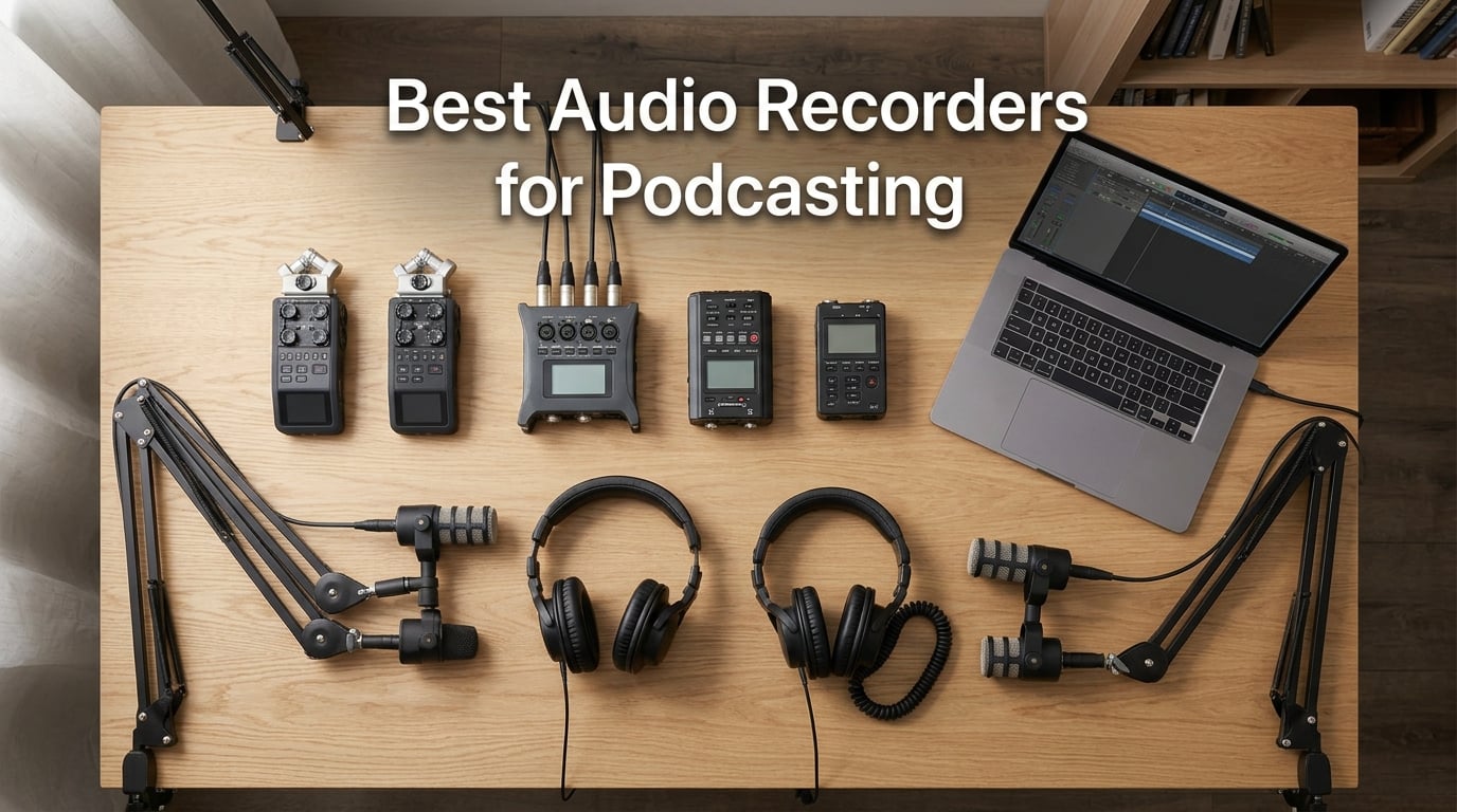 Best Audio Recorders for Podcasting