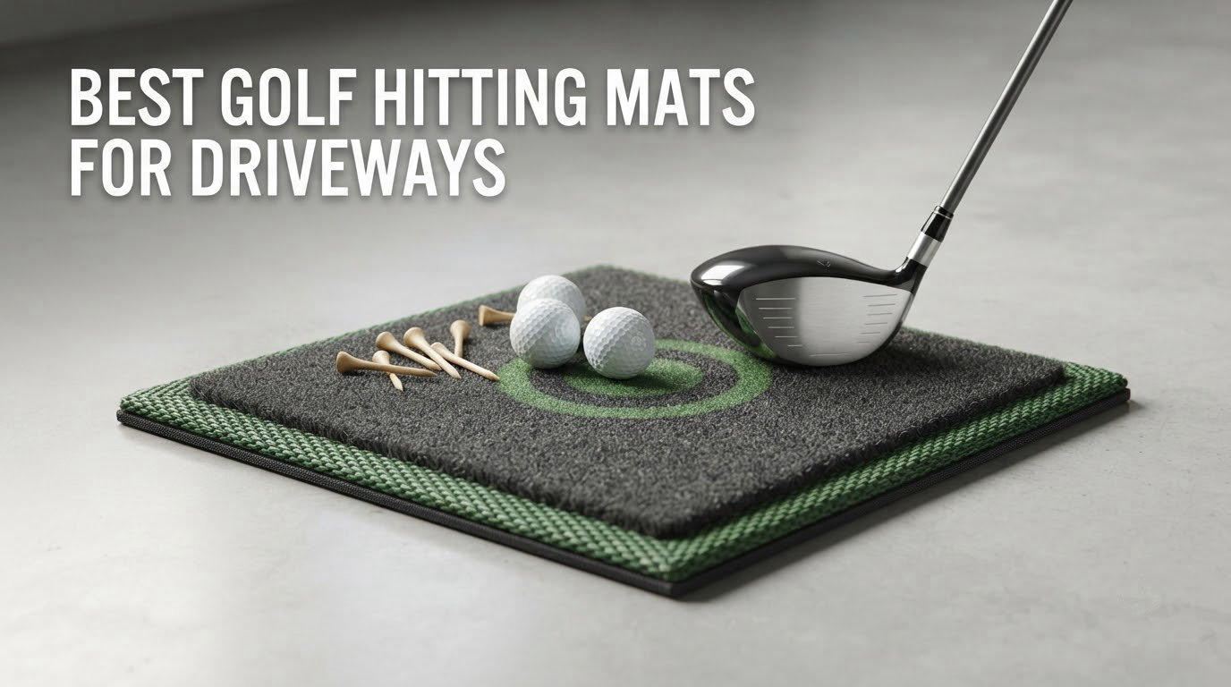 best golf hitting mats for driveways