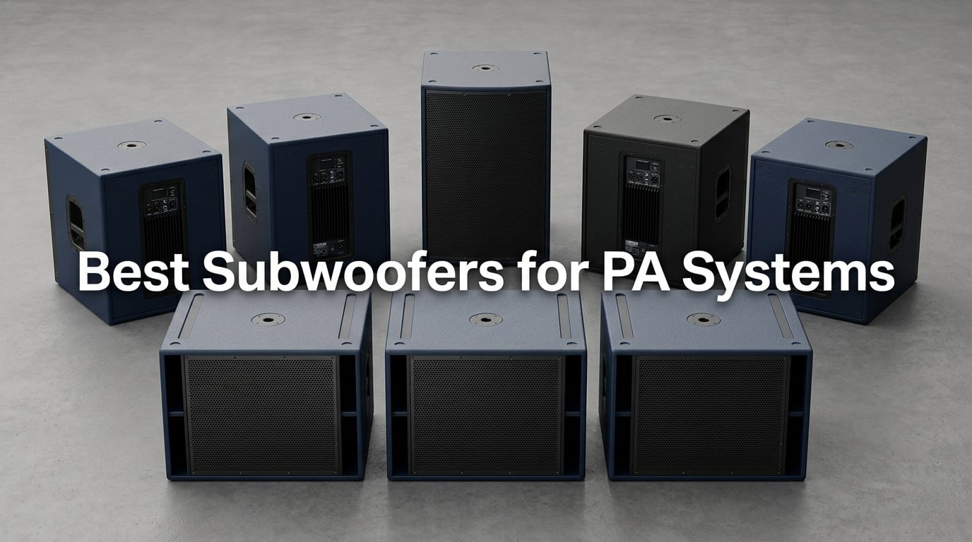 Best Subwoofers for PA Systems