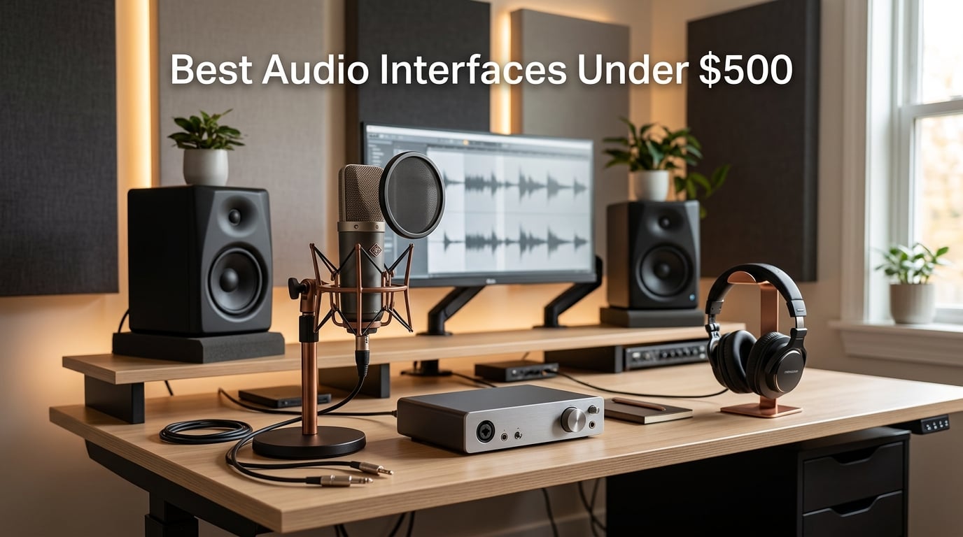 Best Audio Interfaces Under $500