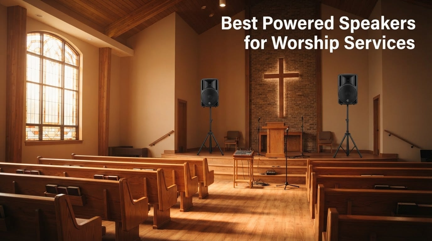 Best Powered Speakers for Worship Services