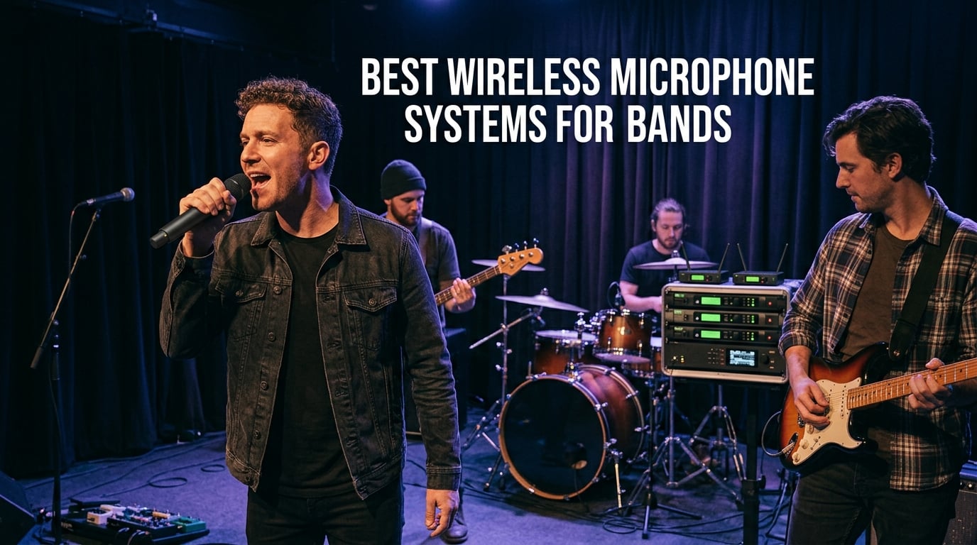 Best Wireless Microphone Systems for Bands