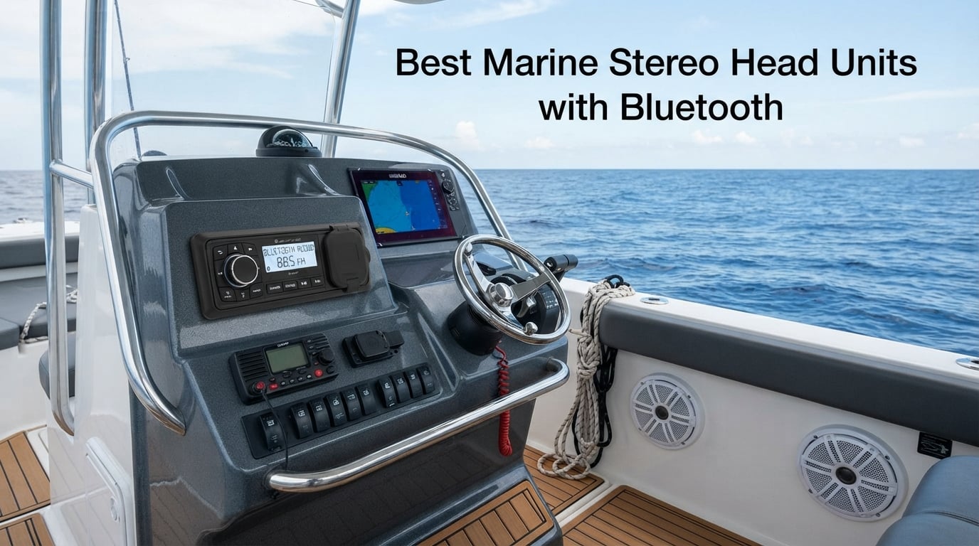 Best Marine Stereo Head Units with Bluetooth