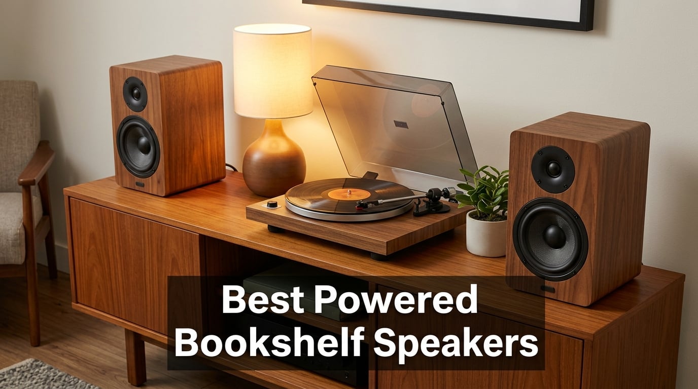 Best Powered Bookshelf Speakers