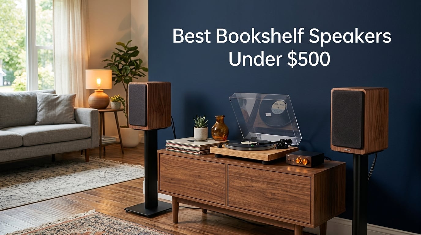 Best Bookshelf Speakers Under $500