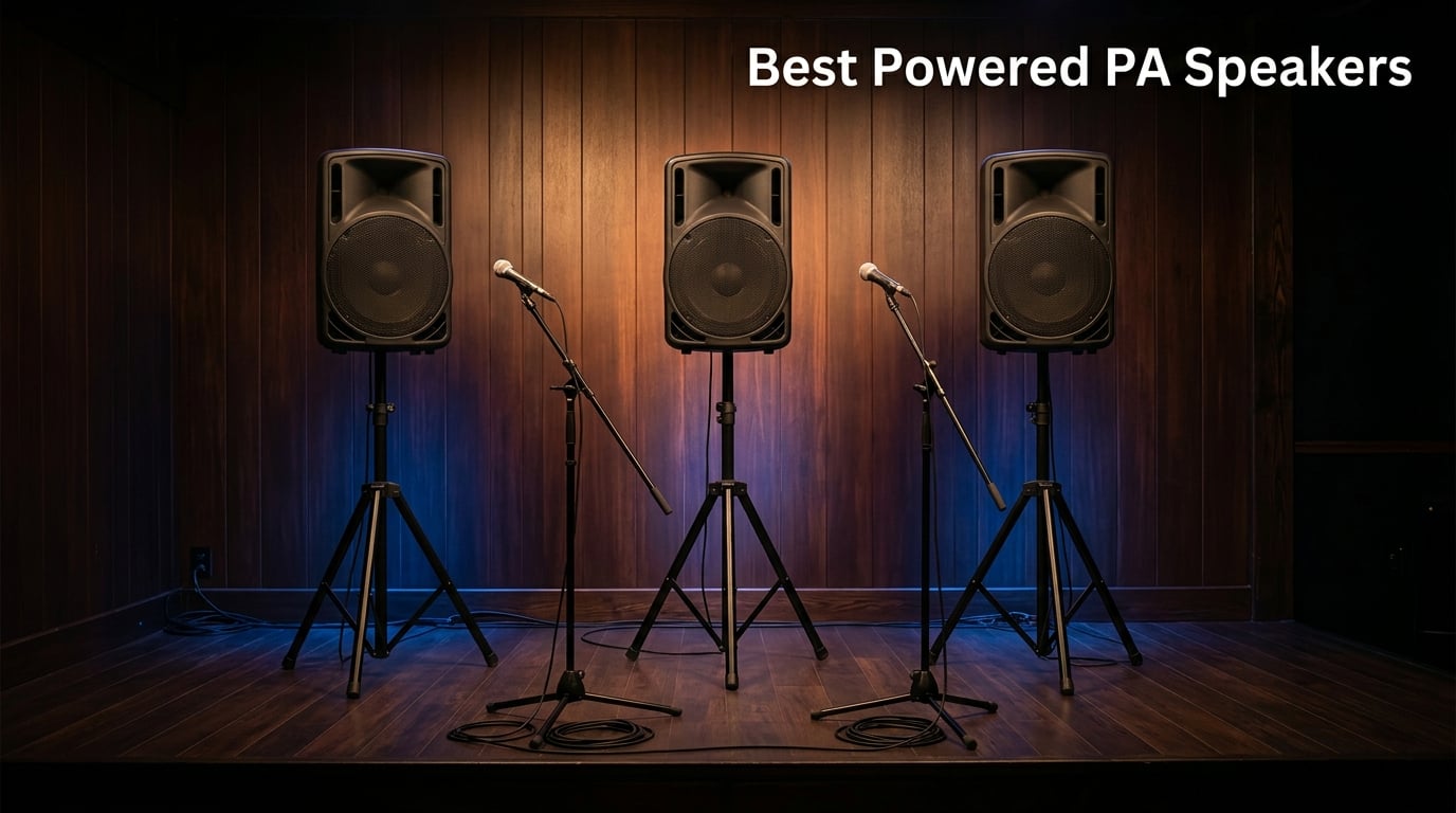 Best Powered PA Speakers