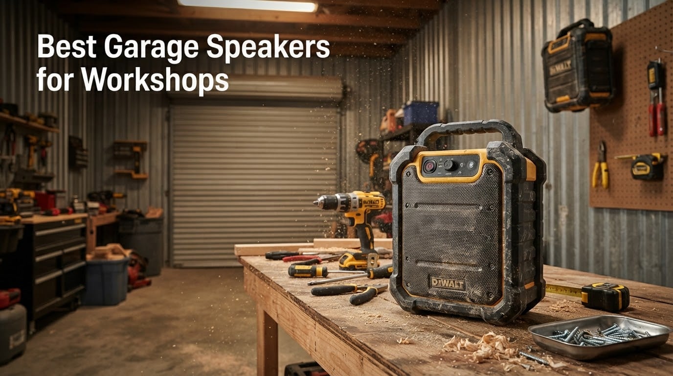 Best Garage Speakers for Workshops