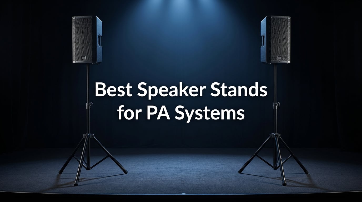 Best Speaker Stands for PA Systems