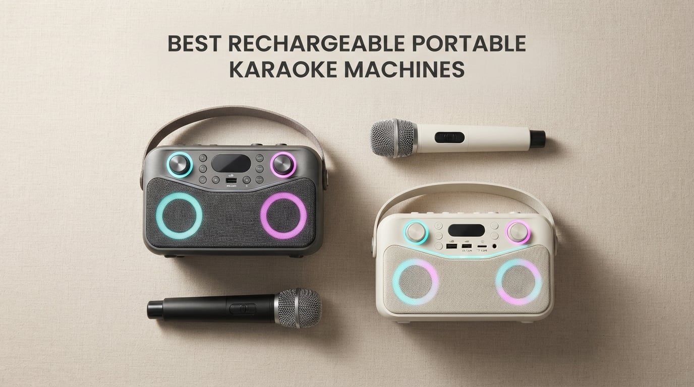 Best Rechargeable Portable Karaoke Machines