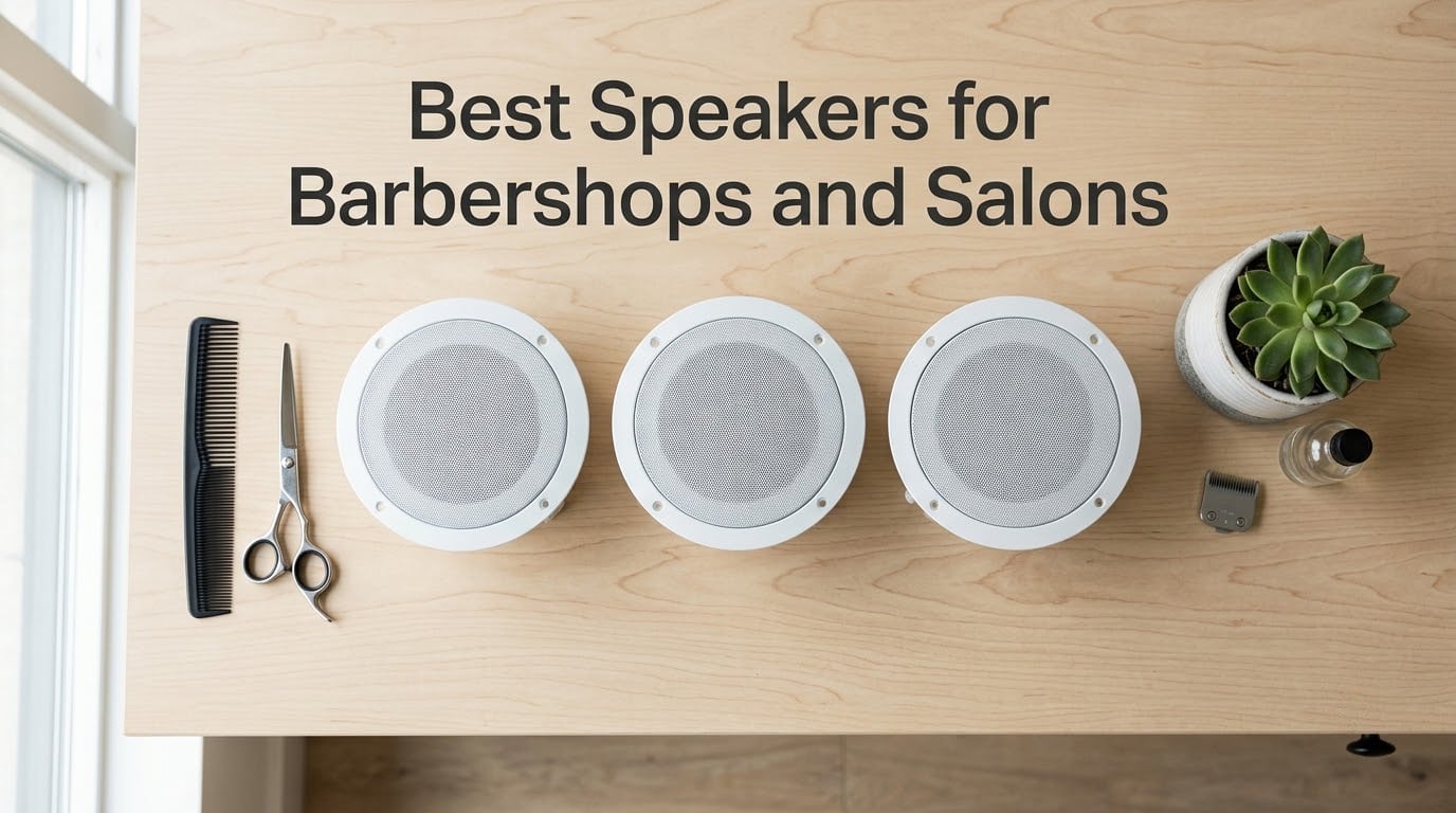 Best Speakers for Barbershops and Salons