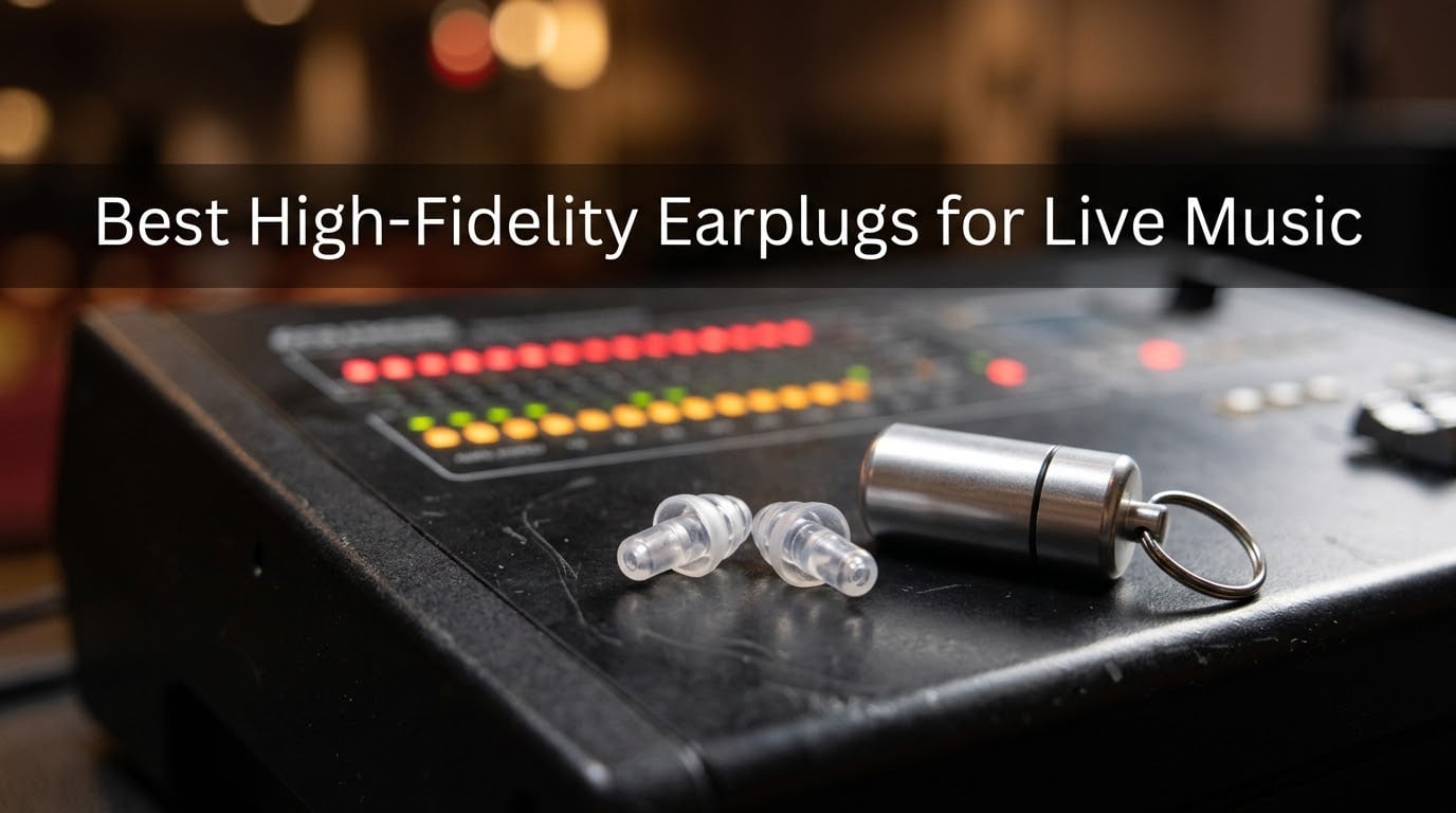 Best High-Fidelity Earplugs for Live Music