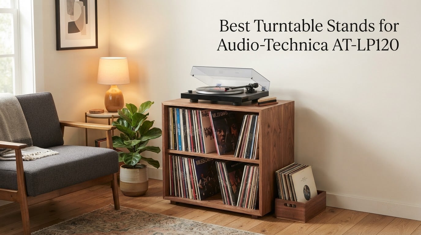 Best Turntable Stands for Audio-Technica AT-LP120