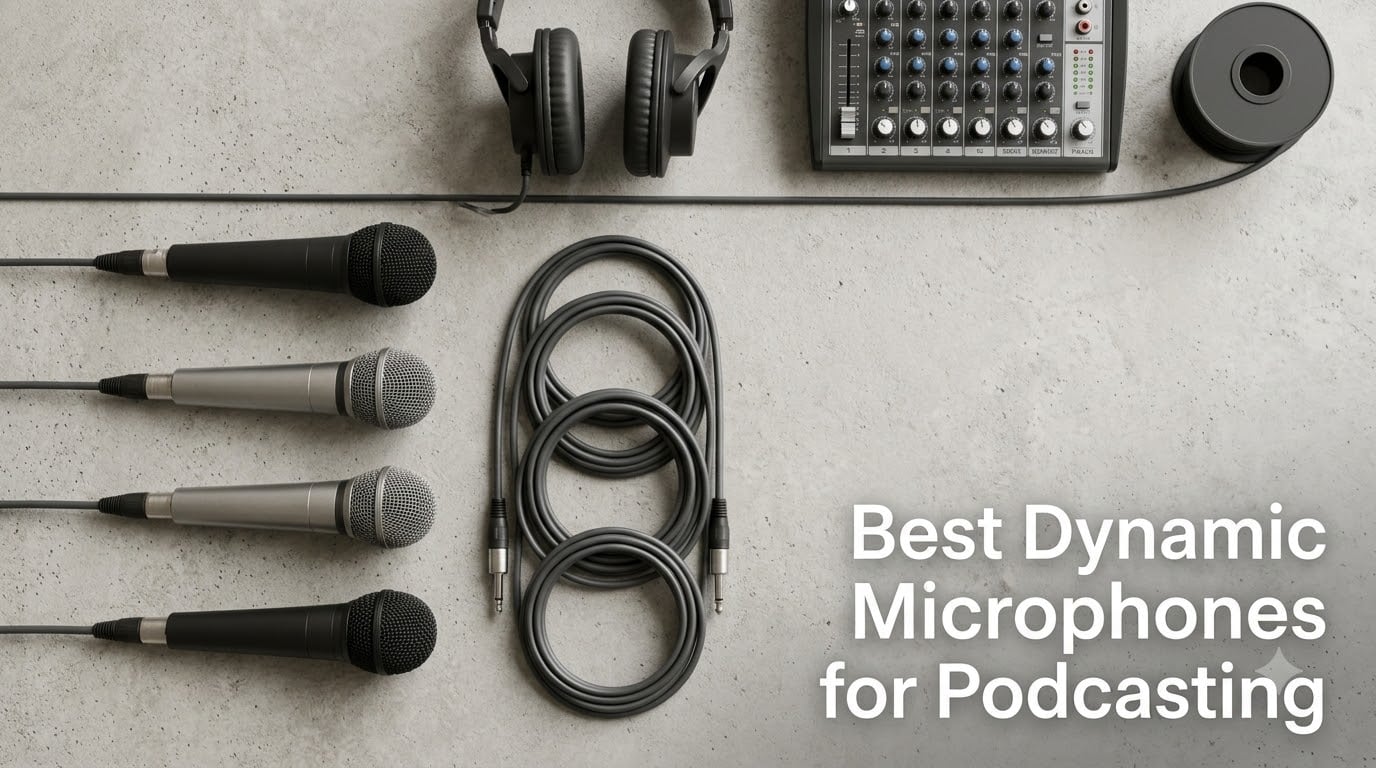 Best Dynamic Microphones for Podcasting