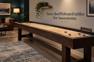 best shuffleboard tables for basements