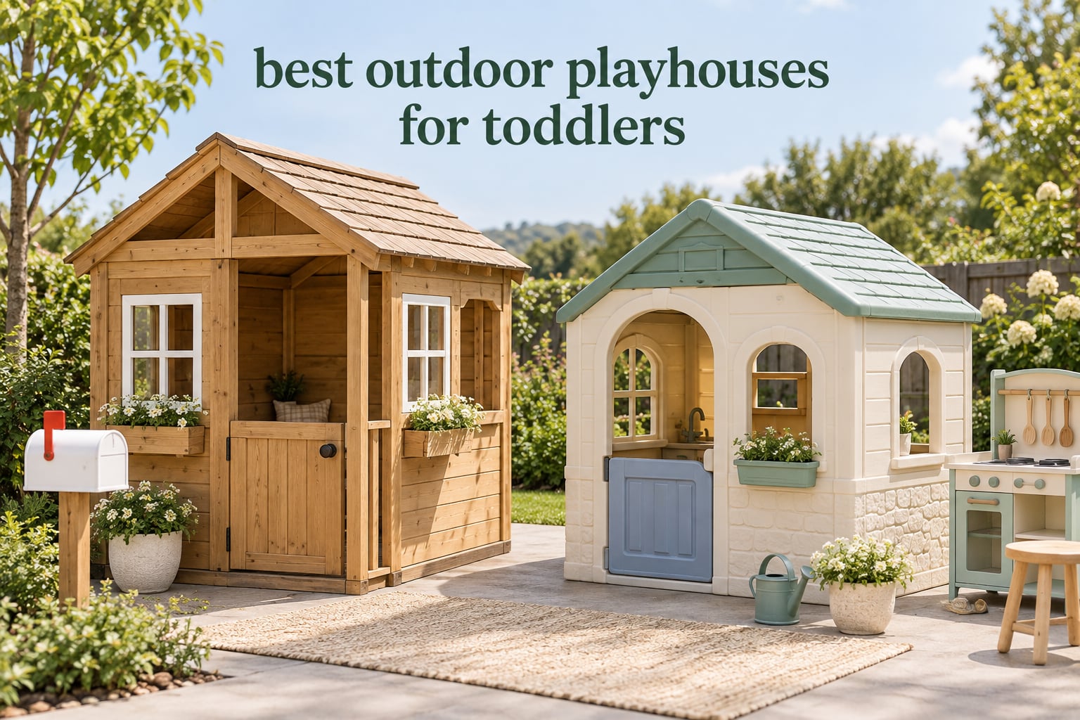 best outdoor playhouses for toddlers