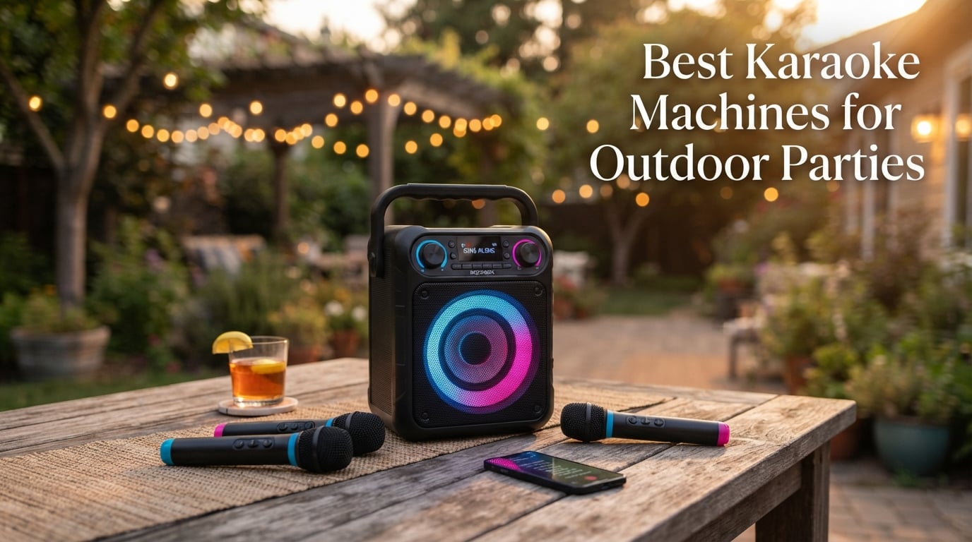 Best Karaoke Machines for Outdoor Parties