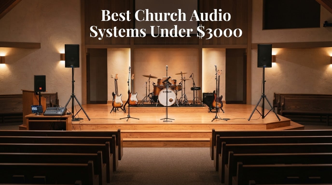 Best Church Audio Systems Under $3000