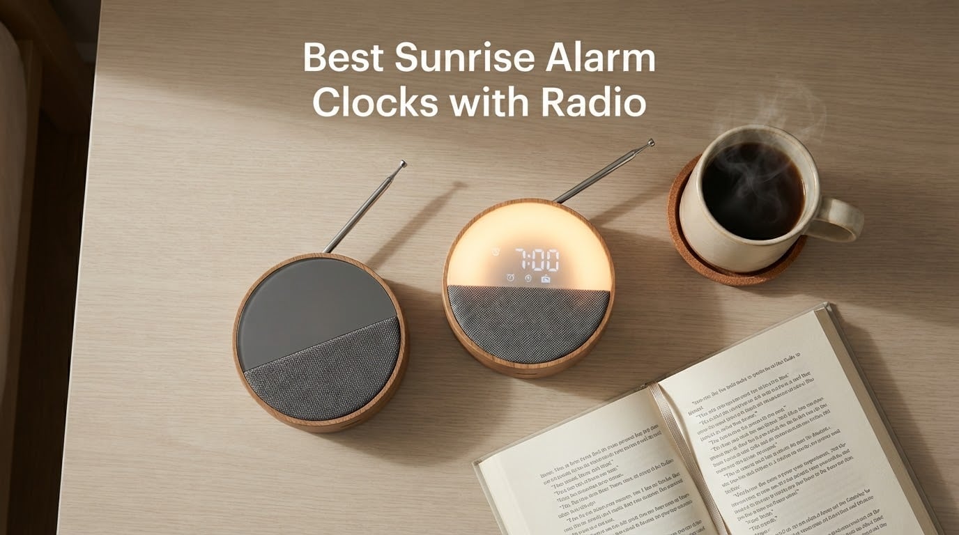 Best Sunrise Alarm Clocks with Radio