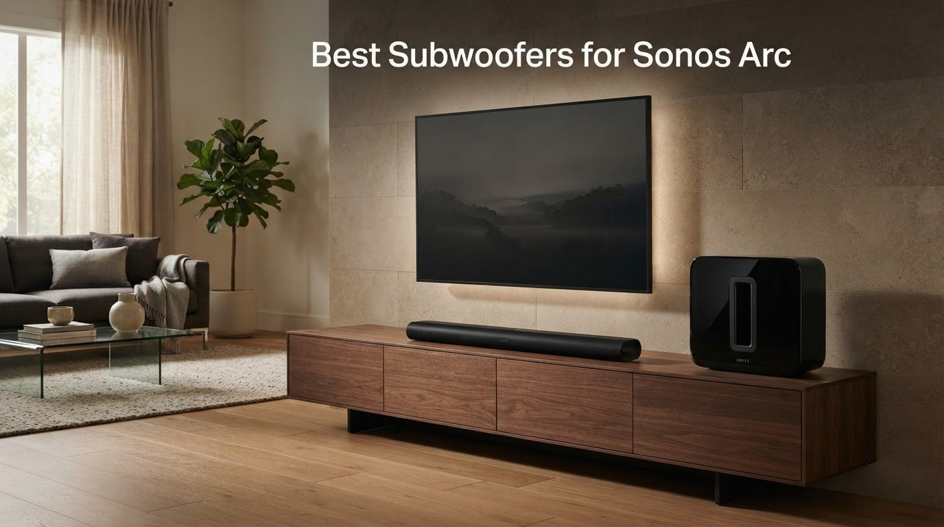 Best Subwoofers for Sonos Arc