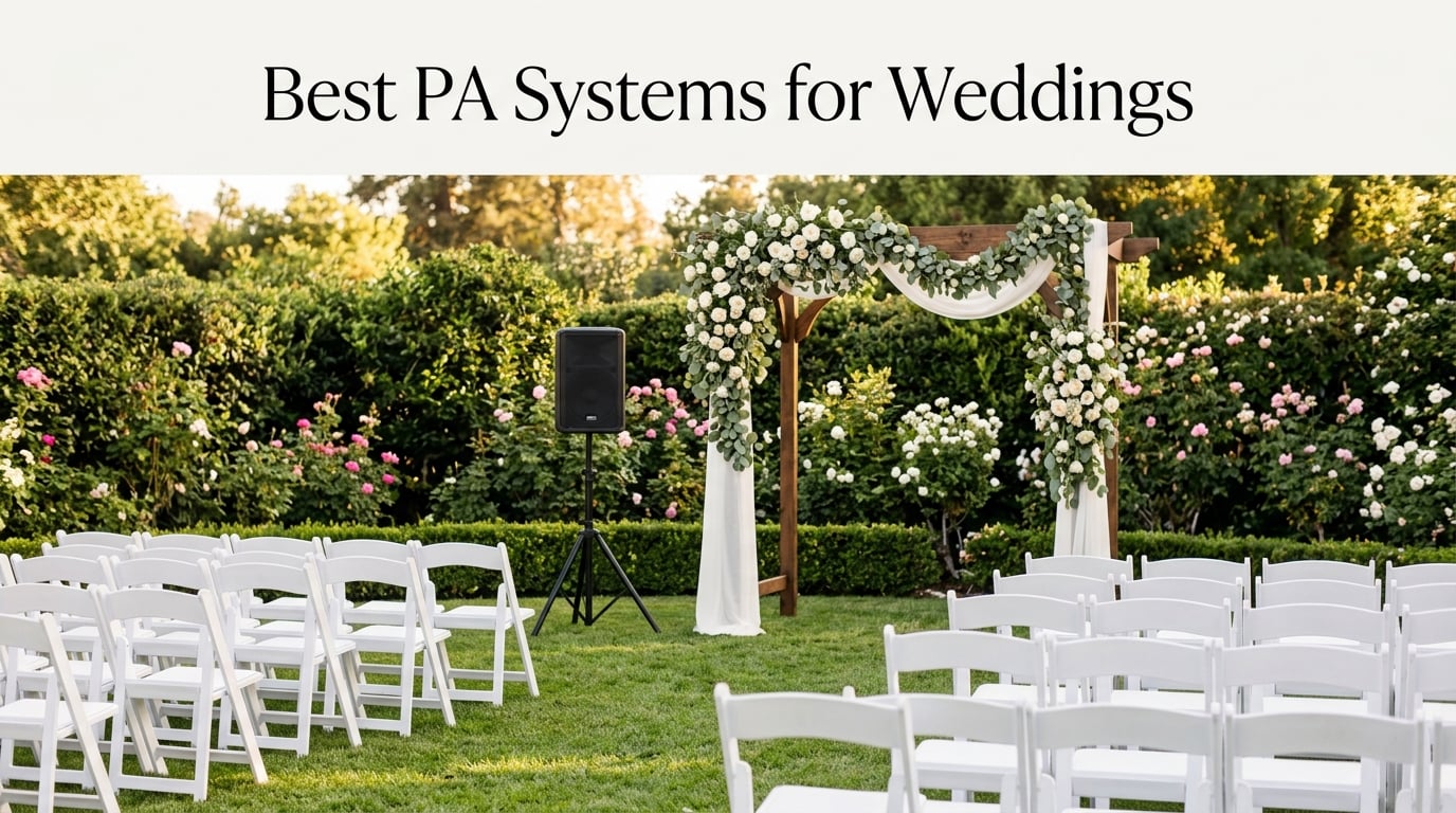 Best PA Systems for Weddings