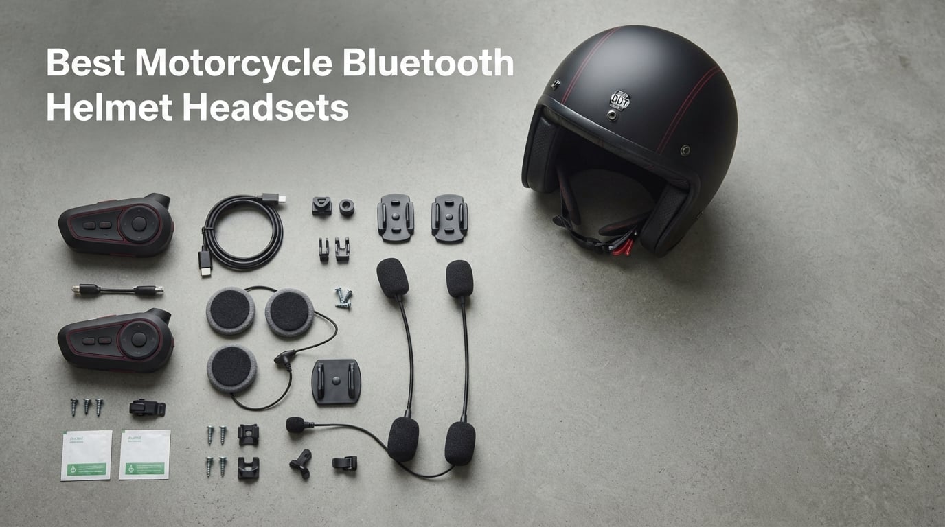 Best Motorcycle Bluetooth Helmet Headsets