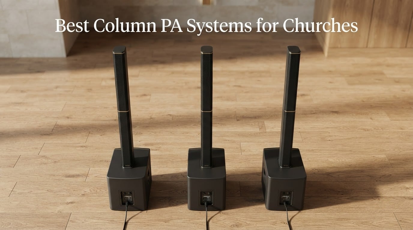 Best Column PA Systems for Churches