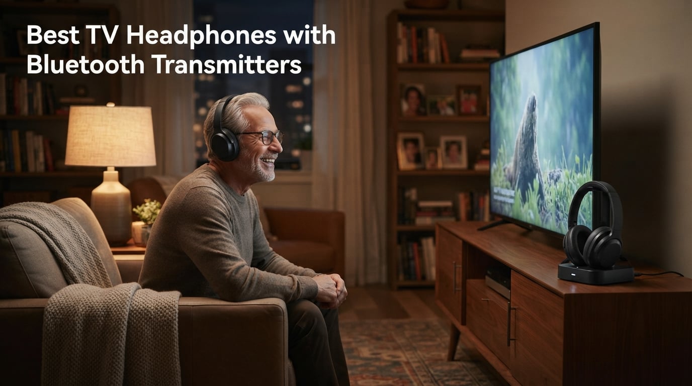 Best TV Headphones with Bluetooth Transmitters
