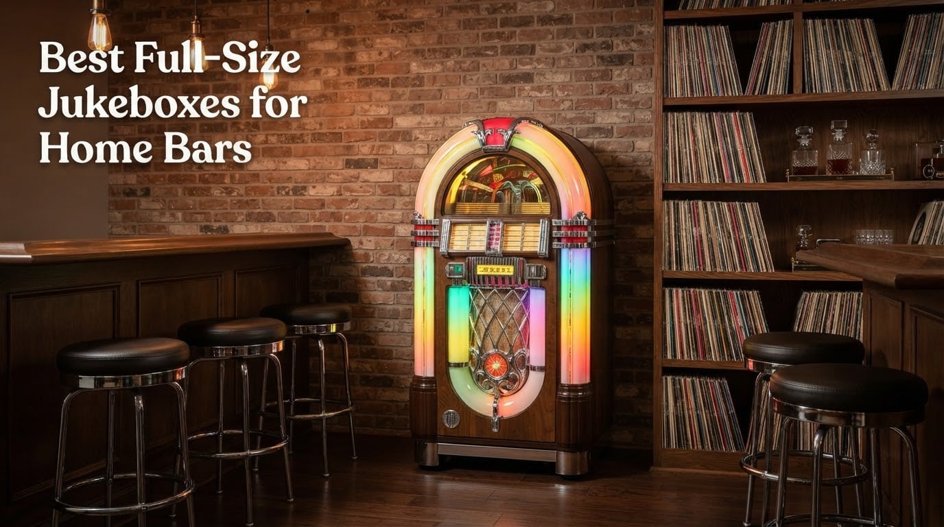 Best Full-Size Jukeboxes for Home Bars