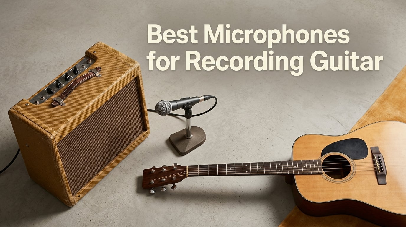 Best Microphones for Recording Guitar
