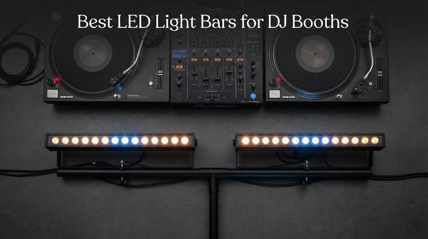 Best LED Light Bars for DJ Booths