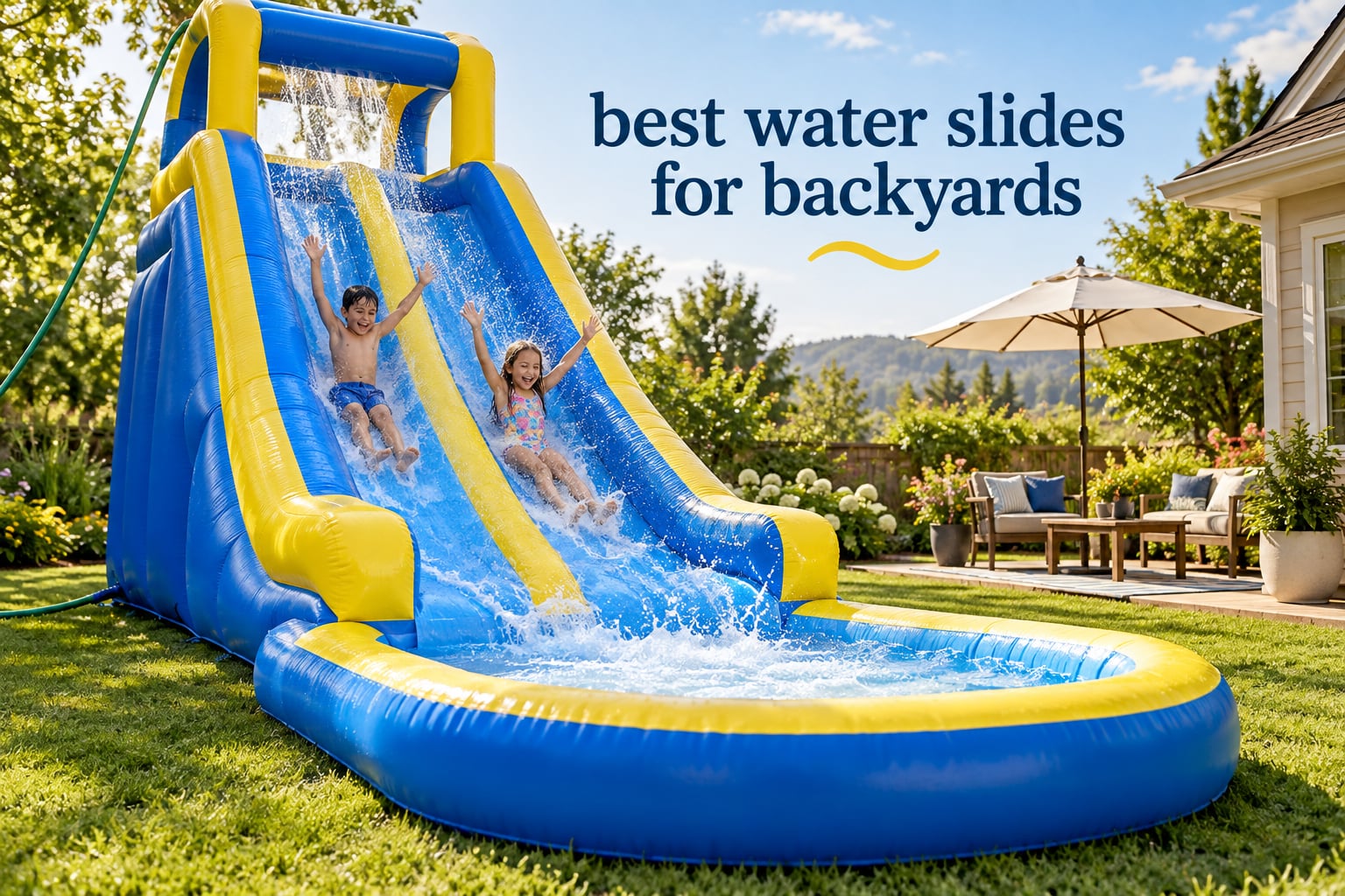 best water slides for backyards