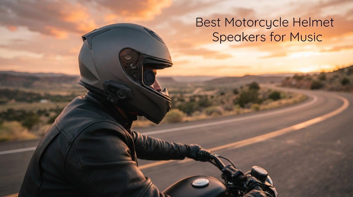 Best Motorcycle Helmet Speakers for Music
