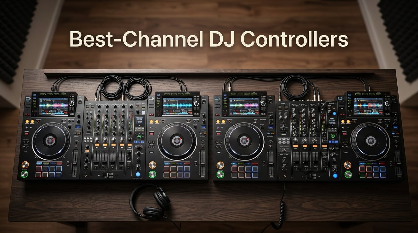 Best 4-Channel DJ Controllers