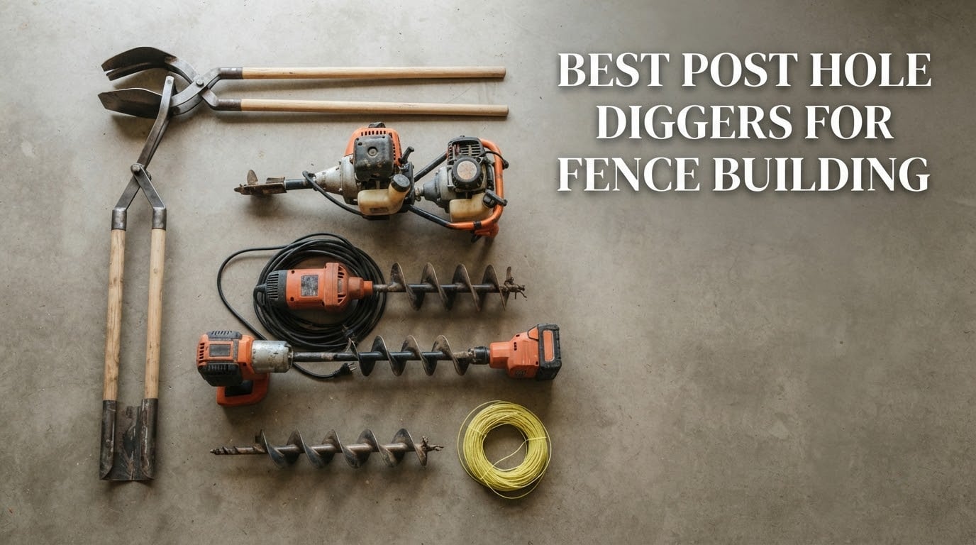 best post hole diggers for fence building