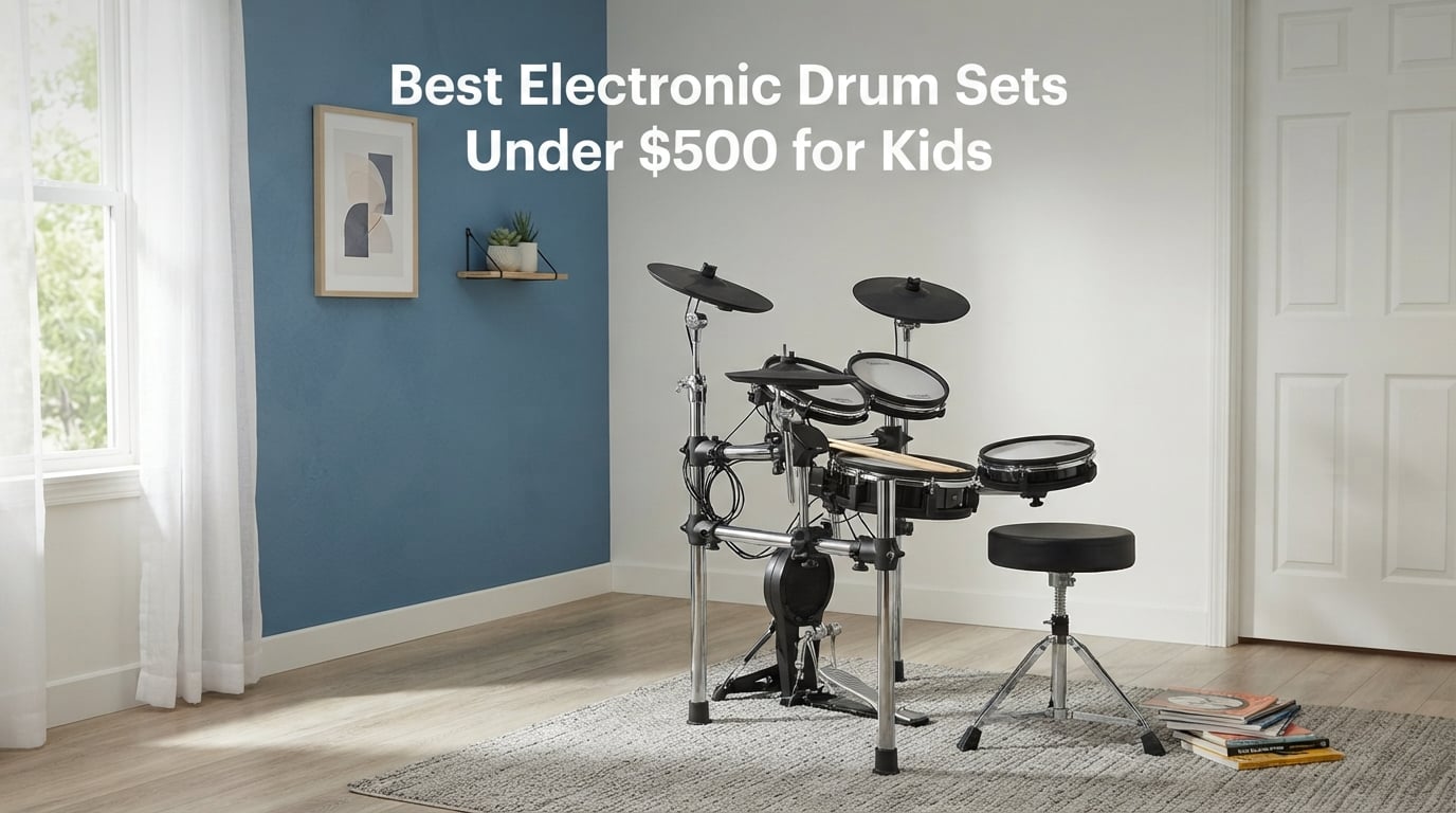 Best Electronic Drum Sets Under $500 for Kids