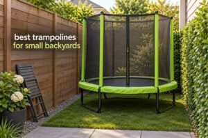 best trampolines for small backyards
