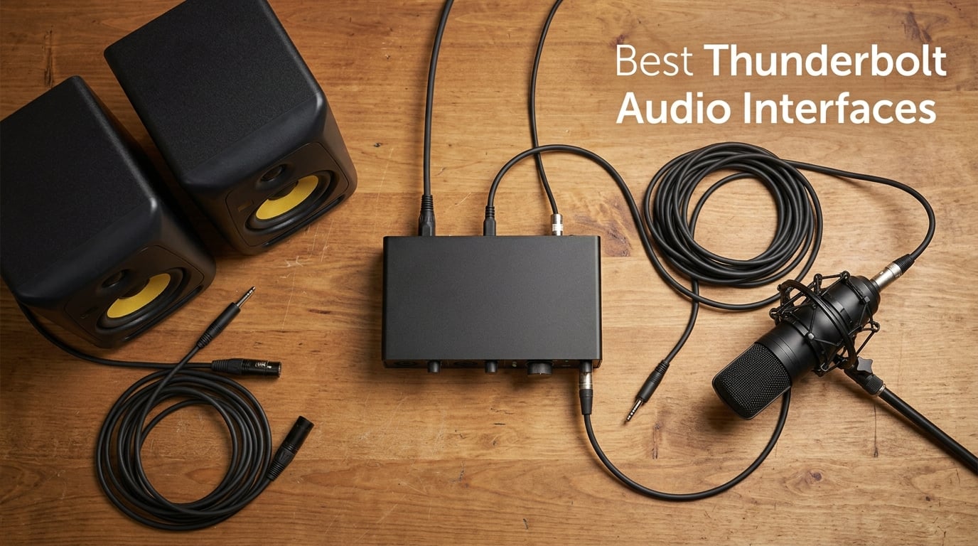 Best Thunderbolt Audio Interfaces