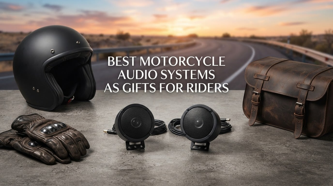 Best Motorcycle Audio Systems as Gifts for Riders