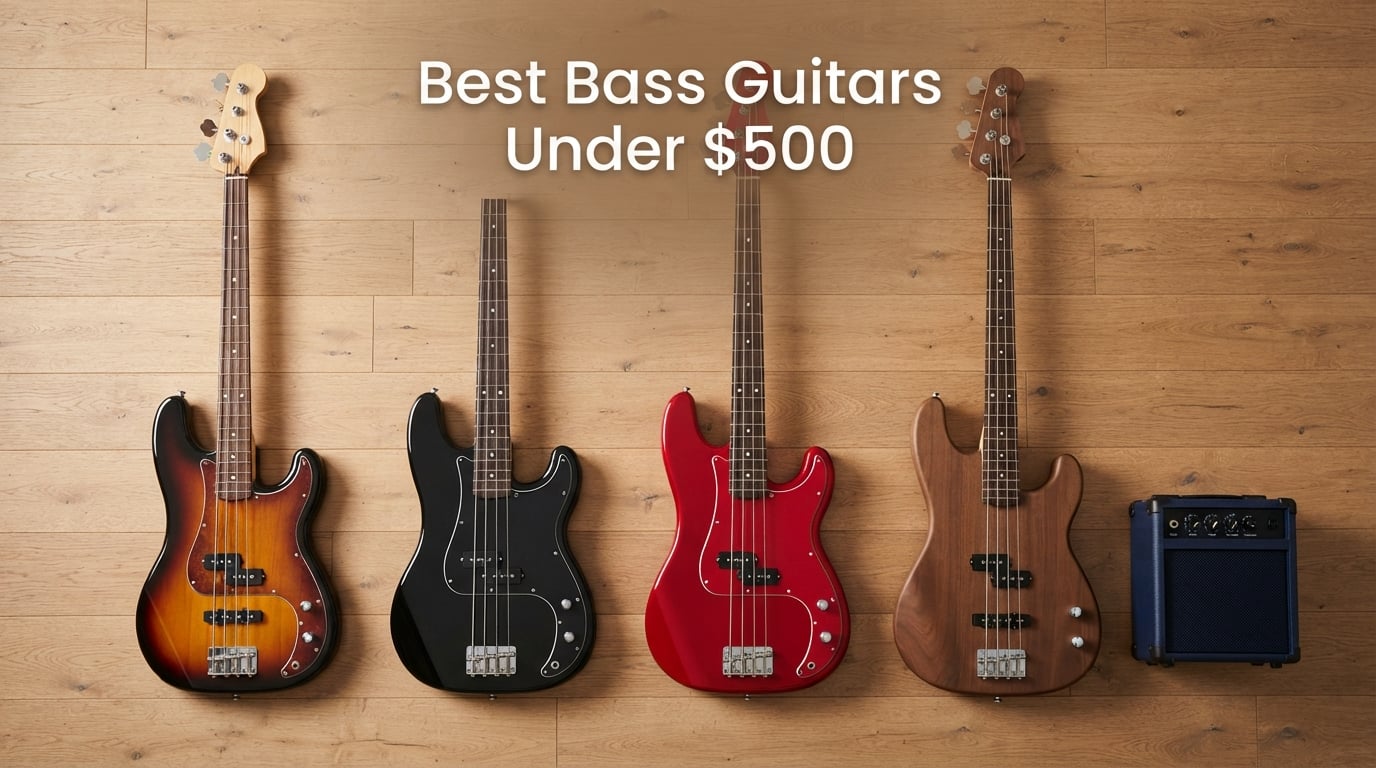 Best Bass Guitars Under $500