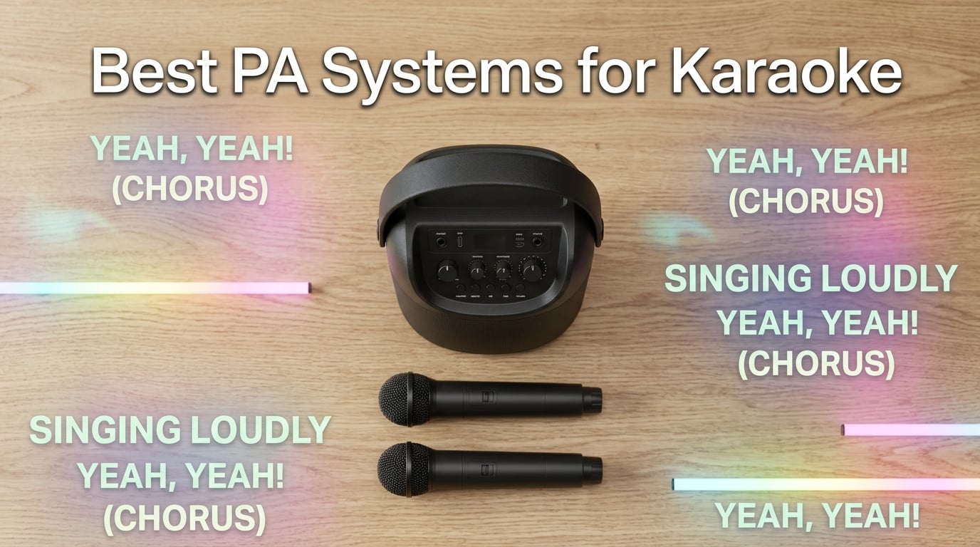 Best PA Systems for Karaoke
