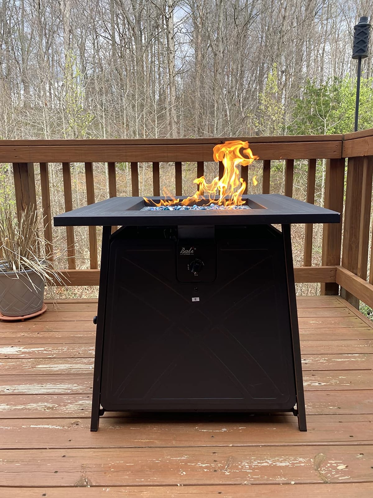 50000 BTU Propane Fire Pit Table Outdoor for Patio, Garden and Backyard customer photo 1