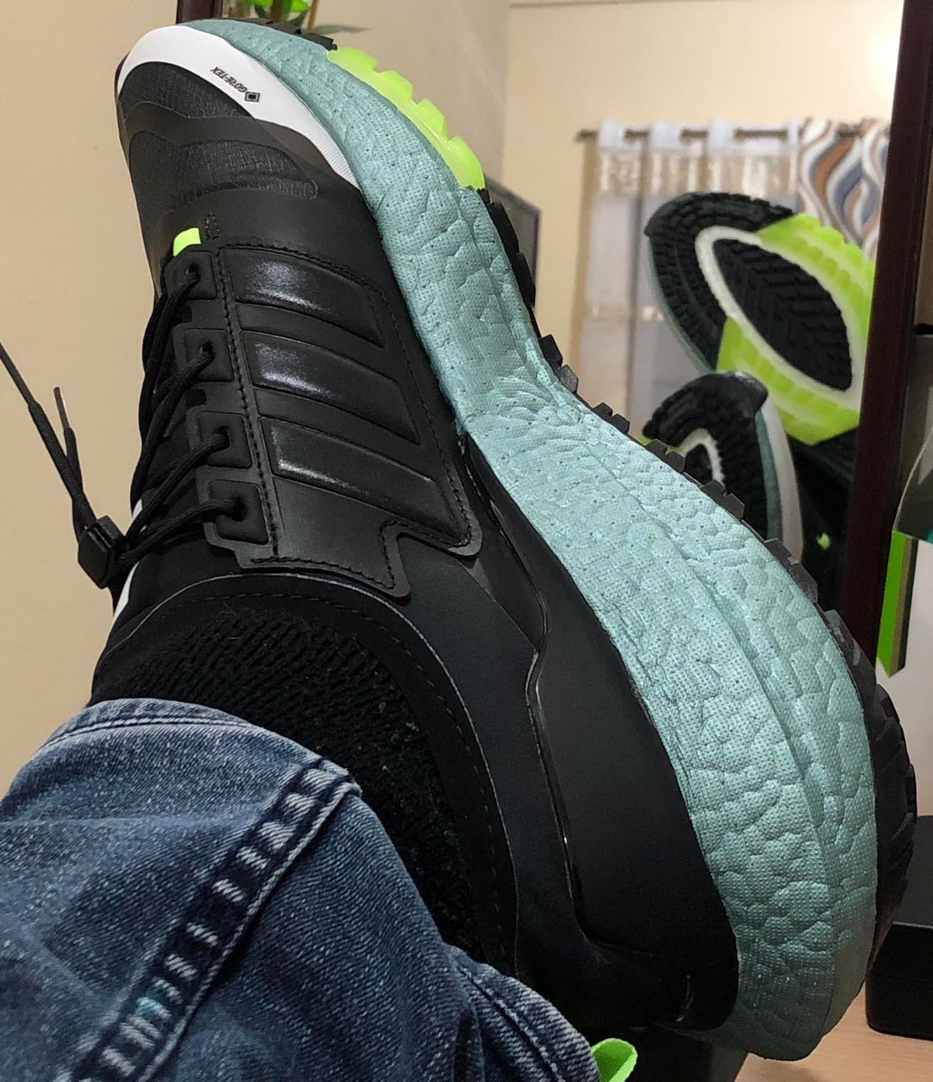 adidas Men's Ultraboost 21 Gore-Tex Running Shoes customer photo 2