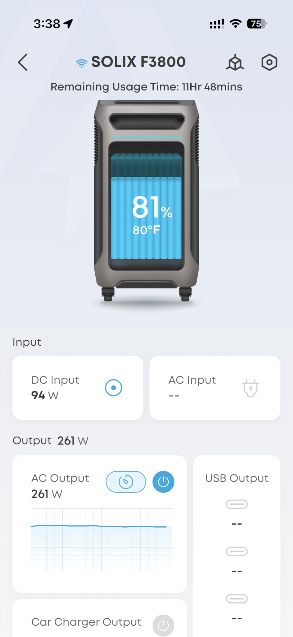 Anker SOLIX F3800 Portable Power Station, 3,840Wh customer photo 1