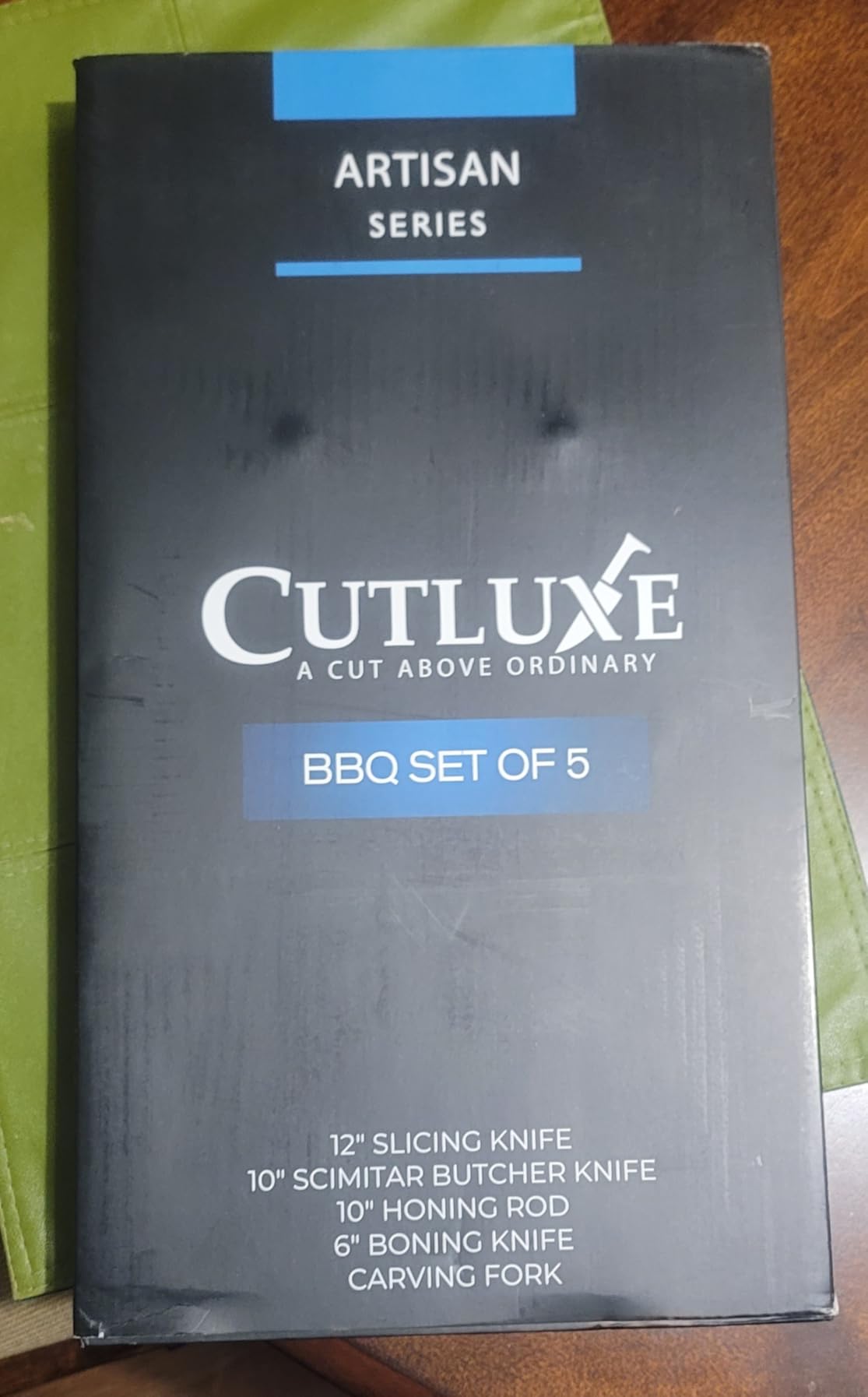 Cutluxe Butcher Knife Set, 5-Piece Slicing Carving Knives for Meat Cutting customer photo 1