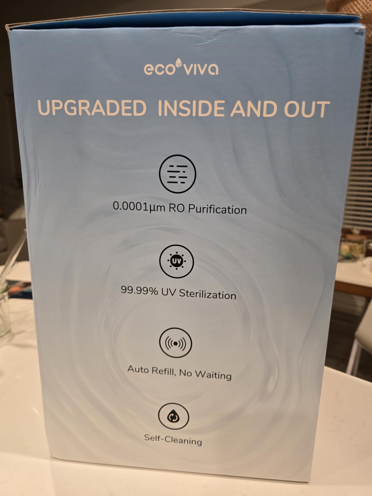 Mate 3 UV Reverse Osmosis Water Filter Countertop, No Installation Purifier customer photo 1