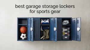 best garage storage lockers for sports gear