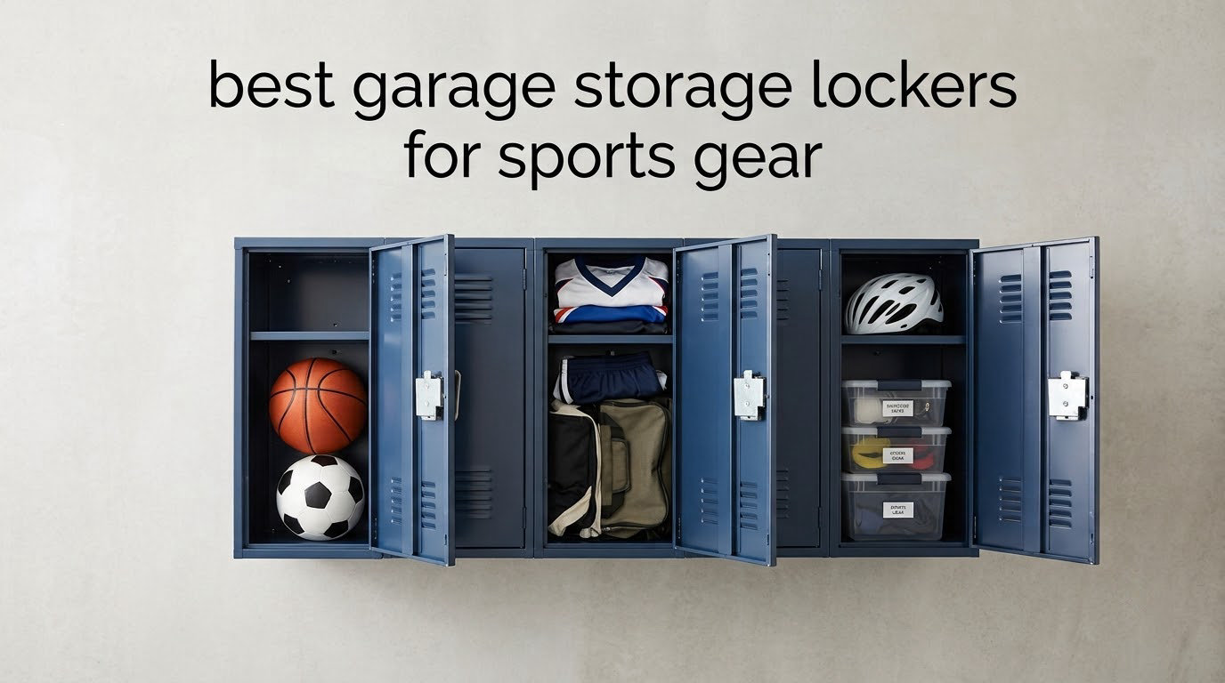 best garage storage lockers for sports gear
