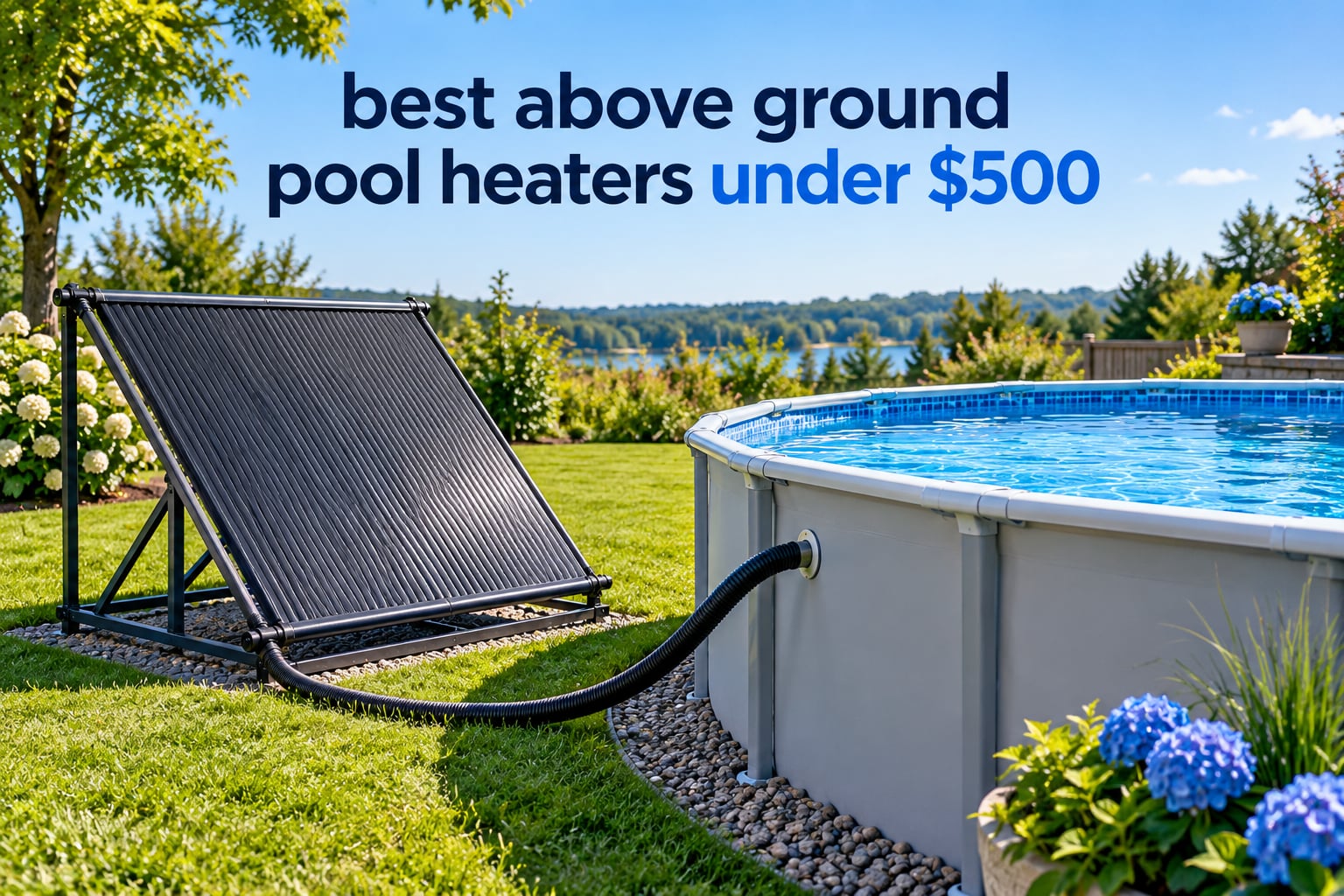 best above ground pool heaters under $500