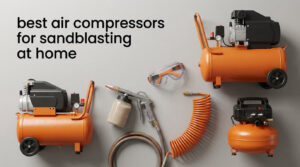 best air compressors for sandblasting at home