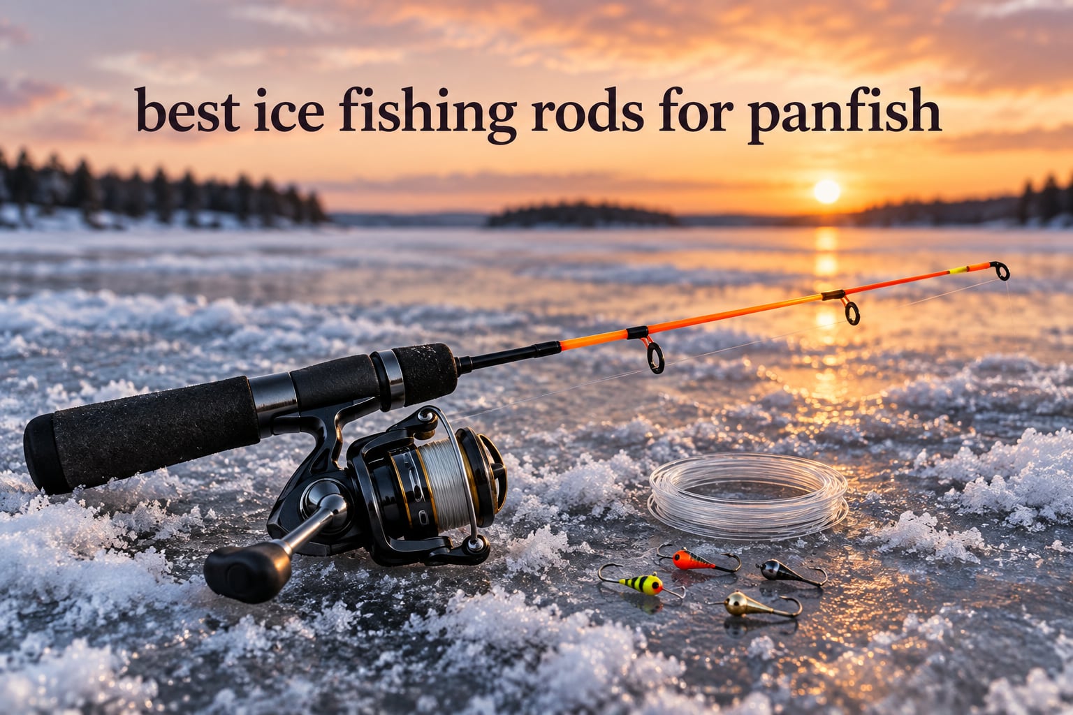 best ice fishing rods for panfish